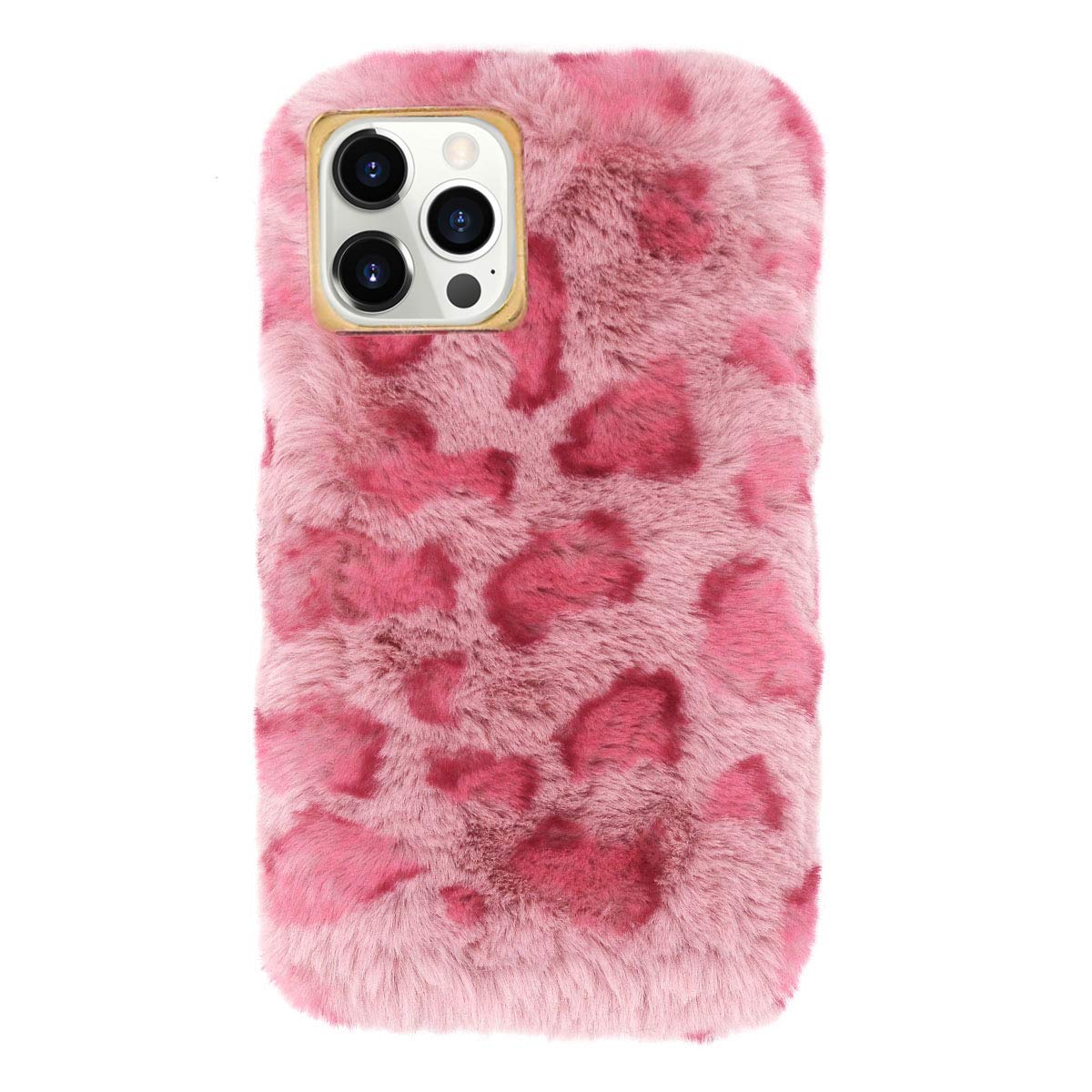 Amazon.com: LUVI for iPhone 12/12 Pro Fuzzy Plush Case Cute
